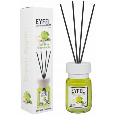 Eyfel vonný difuzér s tyčinkami Zelené Jablko 120 ml – Zboží Dáma