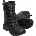 Keen Greta Tall Boot Wp Women black/black plaid – Zboží Dáma