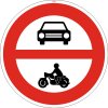 Piktogram Dopravní Značka B11 Zákaz vjezdu všech motorových vozidel