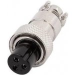 LaskaKit Konektor 12mm GX12 3p kabel – Zboží Dáma