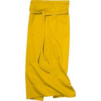 CG Workwear Gastro zástěra Roma odolná proti pomačkání Žlutá CGW1260 – Hledejceny.cz