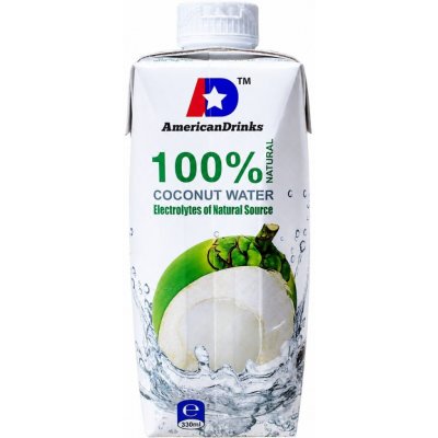 American drinks kokosová voda 0,33 l – Hledejceny.cz