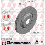 Brzdový kotouč ZIMMERMANN 600.3262.70
