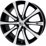 Brock B21 7.5x17 5x114.3 ET38 black matt polished – Hledejceny.cz