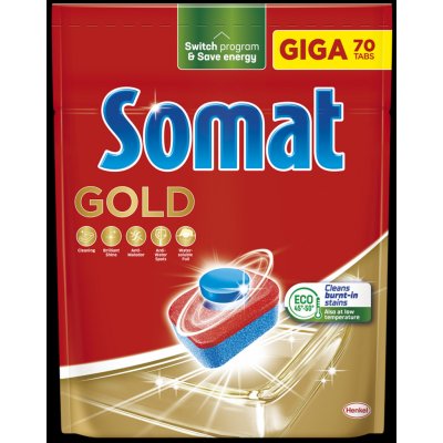 Somat Gold tablety do myčky 70 ks – Hledejceny.cz
