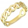 Prsteny Lillian Vassago Zlatý prsten s proplétanými očky LLV98 GR038Y