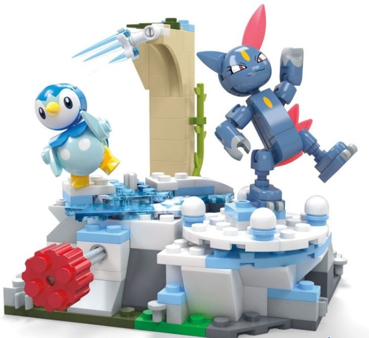 Mattel Pokémon Snow Day Piplup and Sneasel