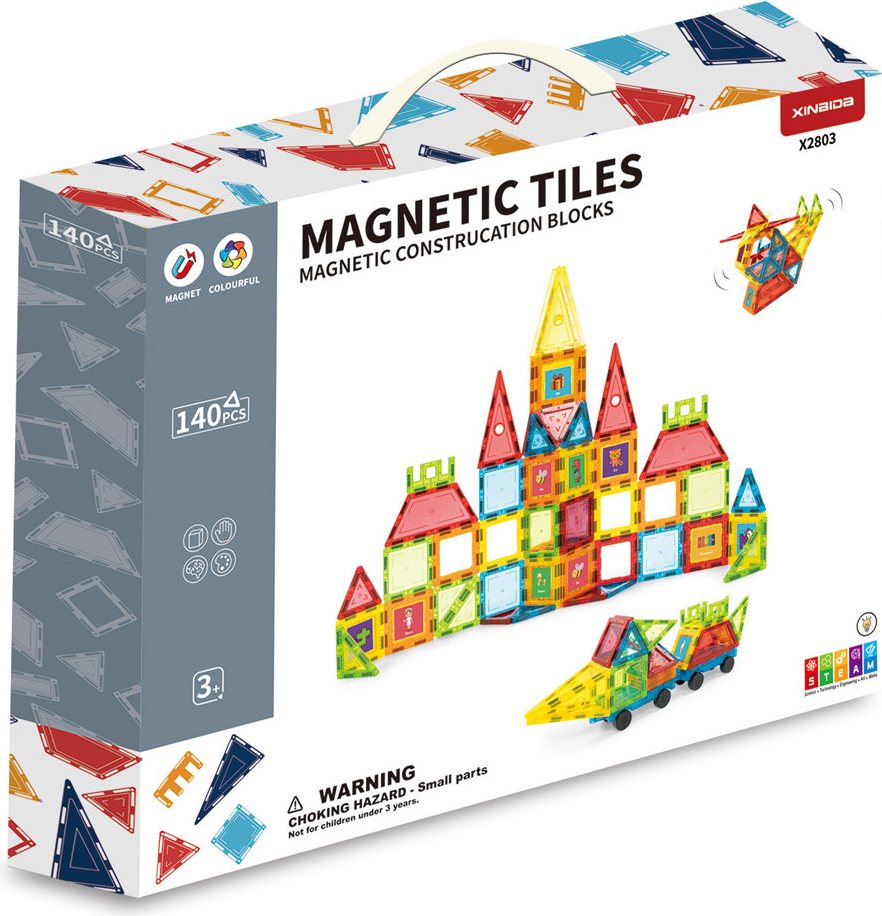 iMex Toys Magnetická stavebnice 140ks