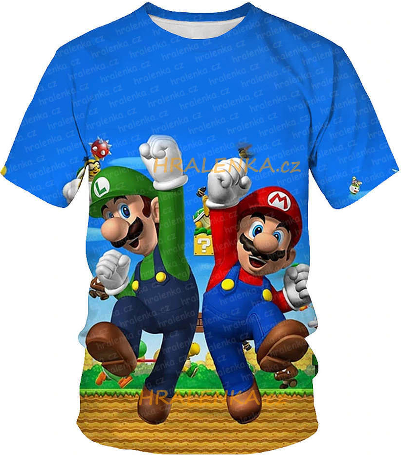 tričko Super Mario - Mario a Luigi od 399 Kč - Heureka.cz