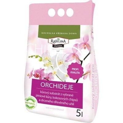 Nohel garden Substrát RAŠELINA Premium pro orchideje 5 l – Hledejceny.cz