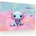 Oxybag podložka na stůl axolotl PVC 58 x 38 cm – Sleviste.cz