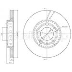 Brzdový kotouč METELLI 23-0614C – Zbozi.Blesk.cz