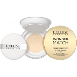 Eveline Cosmetics Nastavovací pudr Wonder Match s ametystovým prachom 6g