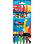 Maped Olejové pastely ColorPeps Oil Pastels 12 barev – Zboží Mobilmania