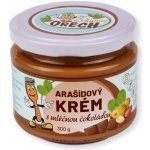 Ochutnej Ořech arašídové máslo s mléčnou čokoládou 300 g – Zboží Dáma