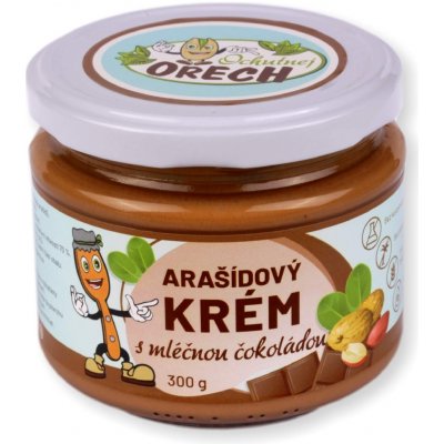 Ochutnej Ořech arašídové máslo s mléčnou čokoládou 300 g – Zboží Dáma