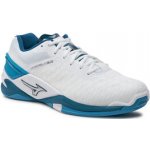 Mizuno Wave Stealth Neo - white/sailor blue/silver – Zboží Dáma