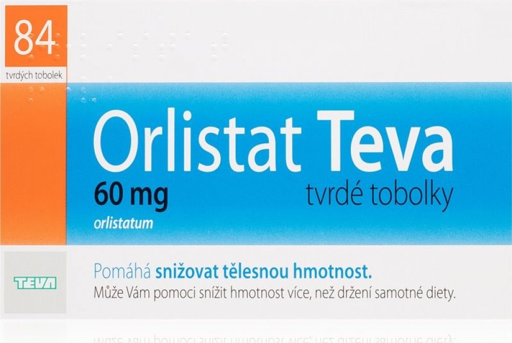 Orlistat Teva 60 mg por.cps.dur. 84 x 6 mg I | Srovnanicen.cz