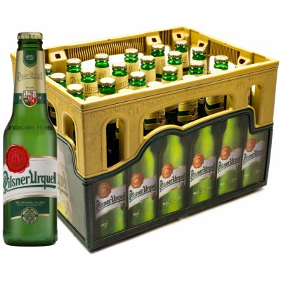 Pilsner Urquell 12° 0,33 l x 24 ks (sklo) – Zboží Dáma