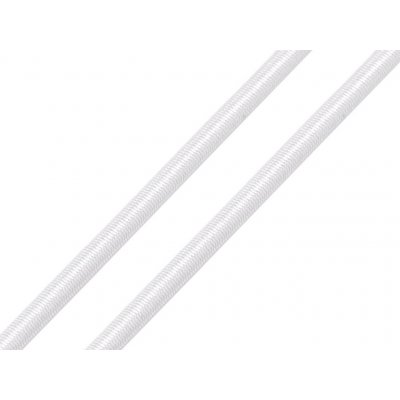 Kulatá pruženka Ø4 mm Varianta: 1 bílá, Balení: 1 m – Zboží Dáma