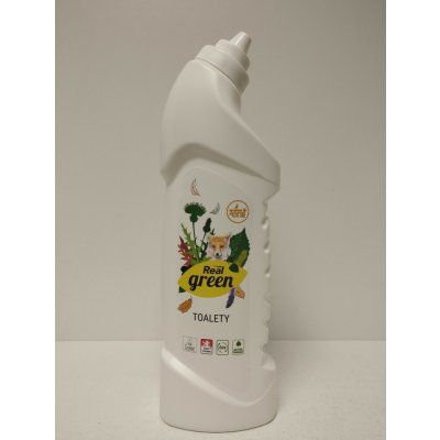 Real Green Clean Toalety gelový prostředek na toalety a koupelny 750 g – Sleviste.cz