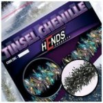 Hends HE TINSEL CHENILLE - STŘÍBRO-ČERNÁ – Hledejceny.cz