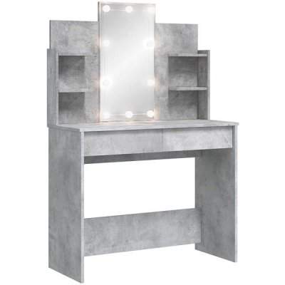 Petrashop s LED osvětlením 837895 betonově šedý – Sleviste.cz
