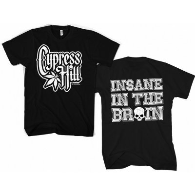 Cypress Hill tričko Insane In The Brain BP black