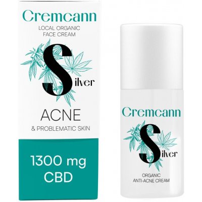 Annabis Cremcann Silver Akné 1300mg CBD BIO 30 ml – Sleviste.cz