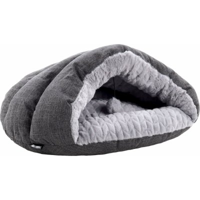 Flamingo Zupo Pelíšek pro kočky tmavě šedý 49 x 40 x 22 cm – Hledejceny.cz