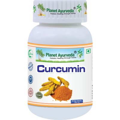 Planet Ayurveda Kurkumin 95% extrakt 7:1 500 mg 60 kapslí – Hledejceny.cz