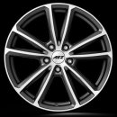 AEZ Tioga 7x17 5x115 ET44 graphite polished