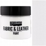 pentart Barva na textil a kůži bílá 50 ml – Zbozi.Blesk.cz