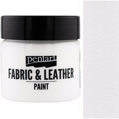pentart Barva na textil a kůži bílá 50 ml – Zbozi.Blesk.cz