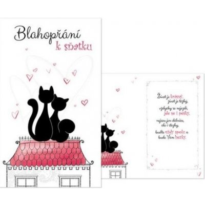 Přání svatební M16-102 T – Zboží Dáma