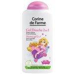 Corine de Farme Princess 2v1 sprchový gel a šampon na vlasy pro děti 300 ml – Zboží Mobilmania
