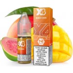 X4 Bar Juice Mango Guava 10 ml 10 mg – Zbozi.Blesk.cz