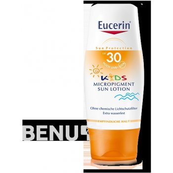 Eucerin Kids mléko na opalování s ochrannými mikropigmenty SPF30 150 ml