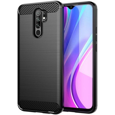Pouzdro Forcell Carbon XIAOMI Redmi 9 černé – Zboží Živě