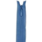 YKK zip skrytý neděl. 2mm, modrá pastelová - 40 cm – Hledejceny.cz