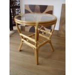 Hitra Ratanový stůl PELANGI kulatý bez v DH – Sleviste.cz