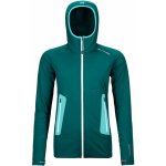 Ortovox outdoorová mikina Fleece Light Hoody W Pacific Green – Zboží Mobilmania