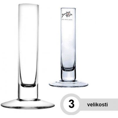 Váza skleněná Solifleur 3 x 25 cm – Zboží Dáma