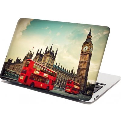 Sablio Samolepka na notebook Londýn - 38x26 cm – Zboží Živě