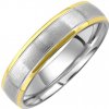 SILVEGO Snubní ocelový prsten Journey pro muže i ženy RRC2044 2M