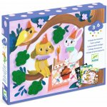 Djeco Pěnové koláže Třpytivé oslavy – Zboží Dáma