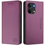 VSECHNONAMOBIL 141375 RINA Zaklápěcí pouzdro pro POCO X8 Pro Max tmavě fialové – Zboží Živě