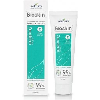 Salcura Bioskin 2 Extra Zeoderm krém na tělo i obličej pro suchou a citlivou pleť 150 ml