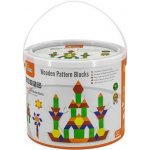 Viga Dřevěná stavebnice 250 kostek – Zboží Dáma