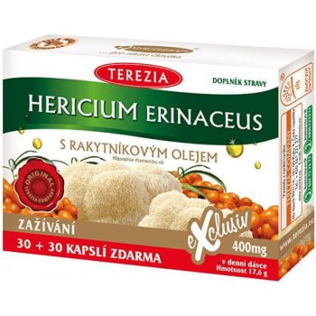 Terezia Company Hericium erinaceus s rakytníkovým olejem 60 kapslí